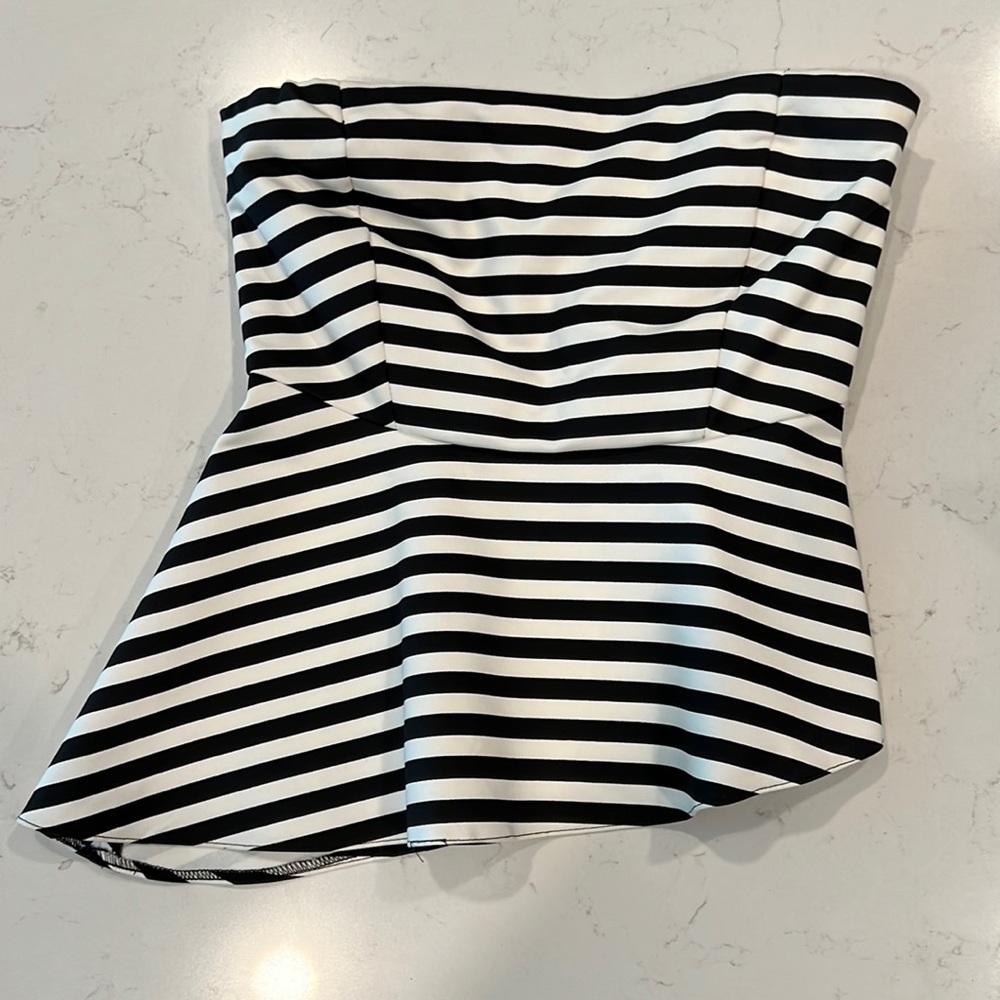 *NWOT* Zara asymmetrical bustier